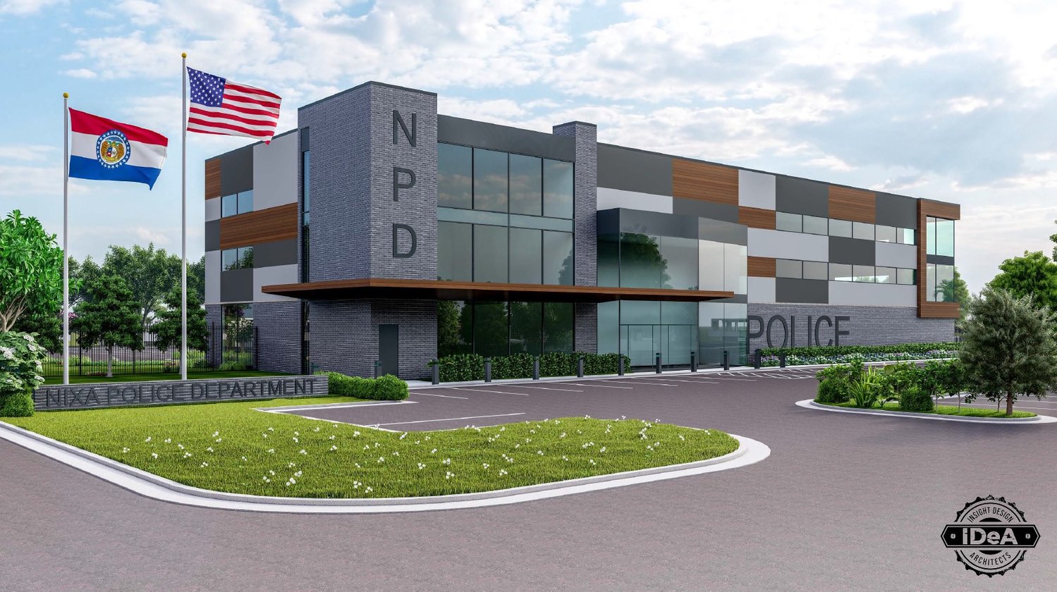 The Nixa Police Department's proposed new headquarters would have space to grow into over the next several years.